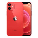 【SIMロック解除済】SoftBank iPhone12 mini A2398 (MGDN3J/A) 128GB レッド Apple 当社3ヶ月間保証 中古 【...