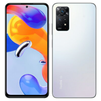 Xiaomi Redmi Note11 Pro 5G Polar White【6GB/128GB 国内版SIM FREE】 Xiaomi （小米） 当社3ヶ月間保証 中古 【 中古スマホとタブレット販売のイオシス 】