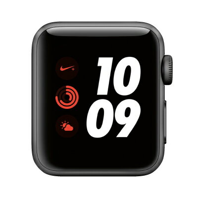 Apple 【バンド無し】Apple Watch Nike+ Series3 38mm GPS+Cellularモデル MQMA2J/A A1889【スペースグレイアルミニウムケース】 [中古] 【当社3ヶ月間保証】 【 中古スマホとタブレット販売のイオシス 】