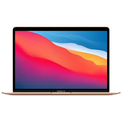 中古パソコン MacBook Air 13インチ MGNE3J/A Late 2020 ゴールド【Apple M1/8GB/512GB SSD】 Apple 当社3ヶ月間保証 【 中古スマホとタブレット販売のイオシス 】