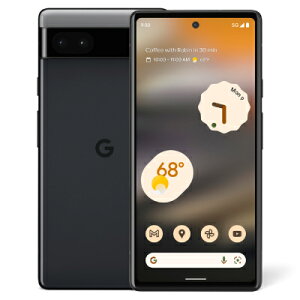 Google Pixel6a GB17L 128GB Charcoal【au版SIMフリー】 Google 当社6ヶ月保証 未使用 【 中古スマホとタブレット販売のイオシス 】