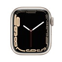 Apple 【バンド無し】Apple Watch Series7 41mm GPSモデル MKMY3J/A A2473【スターライトアルミニウムケース】 [中古...