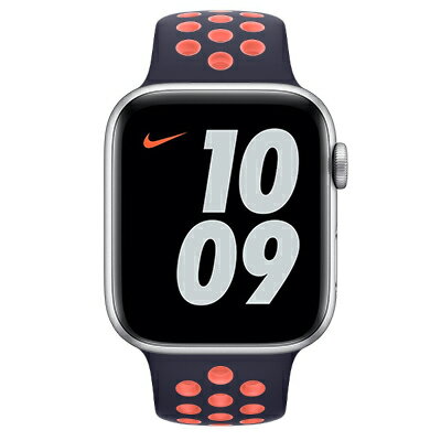 Apple Apple Watch Nike Series6 44mm GPSモデル M02L3J/A+MG3X3FE/A A2292【シルバーアルミニウムケース/ブルーブラック ブライトマンゴーNikeスポーツバンド】 [中古] 【当社3ヶ月間保証】 【 中古スマホと