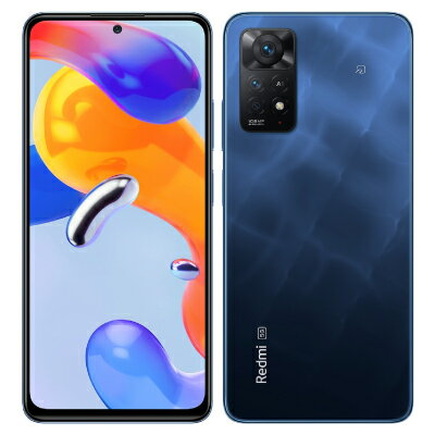 Xiaomi Redmi Note11 Pro 5G Atlantic Blue【6GB/128GB 国内版SIM FREE】 Xiaomi 小米 当社3ヶ月間保証 中古 【 中古スマホとタブレット販売のイオシス 】