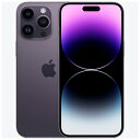 iPhone14 Pro Max A2893 (MQ993J/A) 128GB ディープパープル【国内版 SIMフリー】 Apple 当社3ヶ月間保証 中古 【...