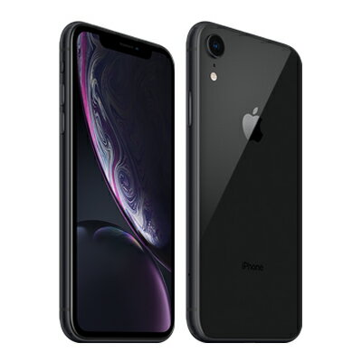 【SIMロック解除済】SoftBank iPhoneXR A2106 (MT0V2J/A) 256GB ブラック Apple 当社3ヶ月間保証 中古 【 中古スマホとタブレット販売のイオシス 】