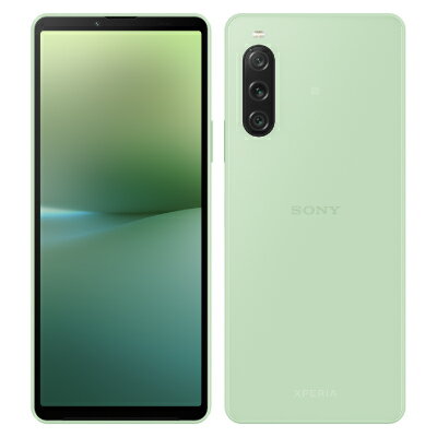 Xperia10 V A302SO セージグリーン【SoftBank版 SIMフリー】 SONY 当社6ヶ月保証 未使用 【 中古スマホとタブレット販売のイオシス 】