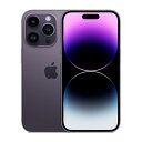 iPhone14 Pro A2889 (MQ1E3J/A) 256GB ディープパープル【国内版 SIMフリー】 Apple 当社3ヶ月間保証 中古 【 中古ス...