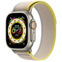 Apple Apple Watch Ultra 49mm GPS+Cellularモデル MQFU3J/A A2684【チタニウムケース/イエロー ベージュトレ...
