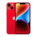 【中古】iPhone14 A2881 (MPV93J/A) 128GB (PRODUCT)RED【docomo版SIMフリー】 Apple スマホ スマートフォ...