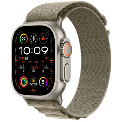 Apple Apple Watch Ultra2 49mm GPS+Cellularモデル MRF03J/A A2986【チタニウムケース/オリーブアルパインループ】 [中古] 【当社3ヶ月間保証】 【 中古スマホとタブレット販売のイオシス 】