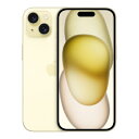 iPhone15 A3089 (MTMQ3J/A) 256GB イエロー【国内版 SIMフリー】 Apple 当社3ヶ月間保証 中古 【 中古スマホとタブレット...