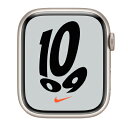 Apple 【バンド無し】Apple Watch Nike Series7 45mm GPSモデル MKNW3J/A A2474【スターライトアルミニウムケース...
