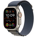 Apple Apple Watch Ultra2 49mm GPS+Cellularモデル MREP3J/A A2986【ナチュラルチタニウムケース/ブルーアル...