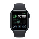 Apple 【第2世代】Apple Watch SE 40mm GPSモデル MR9X3J/A A2722【ミッドナイトアルミニウムケース/ミッドナイトスポーツ...