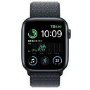Apple 【第2世代】Apple Watch SE 44mm GPSモデル MXEP3J/A A2723【ミッドナイトアルミニウムケース/インクスポーツループ...