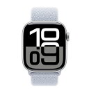 Apple Apple Watch Series10 42mm GPSモデル MWWD3J/A A2997【シルバーアルミニウムケース/ブルークラウドスポーツル...