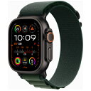 Apple Apple Watch Ultra2 49mm GPS+Cellularモデル MX4R3J/A A2986【ブラックチタニウムケース/ダークグリー...