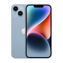 【中古】iPhone14 A2881 (MPVJ3J/A) 128GB ブルー【au版 SIMフリー】 Apple スマホ スマートフォン 当社3ヶ月間保証 送料無料 イオシス