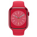 Apple Apple Watch Series8 45mm GPSモデル MNP43J/A A2771【(PRODUCT)REDアルミニウムケース/(PROD...