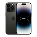 iPhone14 Pro A2650 (MQ1K3LL/A) 512GB スペースブラック【アメリカ版 SIMフリー】 Apple 当社3ヶ月間保証 中古 【 ...
