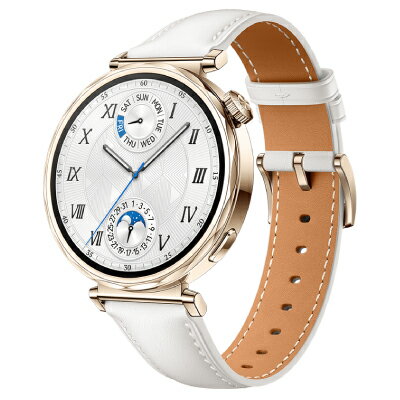 Huawei HUAWEI WATCH GT5 41mm ホワイトレザーストラップ JNA-B19 [未使用] 【当社3ヶ月間保証】 イオシス