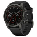 GARMIN Garmin fenix 7S Sapphire Dual Power Ti Carbon Gray DLC/Black 010-02539-48...