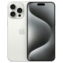 iPhone15 Pro Max A2849 (MU6G3LL/A) 1TB ホワイトチタニウム【アメリカ版 SIMフリー】 Apple 当社3ヶ月間保証 中古...