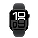 Apple Apple Watch Series10 42mm GPSモデル MWWF3J/A A2997【ジェットブラックアルミニウムケース/ブラックスポーツ...