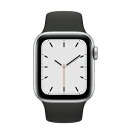 Apple Apple Watch SE 40mm GPSモデル MKQ93J/A+MTP62FE/A A2351【シルバーアルミニウムケース/ブラックスポーツ...