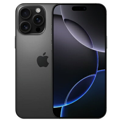 【中古】iPhone16 Pro Max A3295 (MYWG3J/A) 256GB ブラックチタニウム【国内版 SIMフリー】 Apple スマホ スマートフォン 当社3ヶ月間保証 送料無料 イオシス