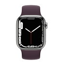 Apple Apple Watch Series7 41mm GPS+Cellularモデル MKLU3J/A+MKX83FE/A A2476【シルバーステンレ...
