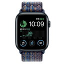 Apple 【第2世代】Apple Watch SE 44mm GPSモデル MRTX3J/A+MTL53FE/A A2723【ミッドナイトアルミニウムケース/...