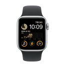 Apple 【第2世代】Apple Watch SE 40mm GPSモデル MA9C4J/A+MAX94FE/A A2722【シルバーアルミニウムケース/ブラ...