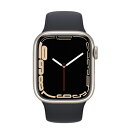 Apple Apple Watch Series7 41mm GPSモデル MKNE3J/A+MKU83FE/A A2473【スターライトアルミニウムケース/ミ...