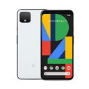 【SIMロック解除済】【ネットワーク利用制限▲】Softbank Google Pixel4 G020N 64GB Clearly White Google 当...