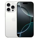 【ネットワーク利用制限▲】iPhone16 Pro A3292 (MYN53J/A) 512GB ホワイトチタニウム【SoftBank版 SIMフリー】 App...