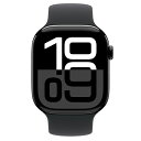 Apple Apple Watch Series10 46mm GPSモデル MWX13J/A+MYAF3FE/A A2999【ジェットブラックアルミニウムケー...