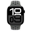 Apple Apple Watch Series10 46mm GPSモデル MWX13J/A+MYLD3FE/A A2999【ジェットブラックアルミニウムケー...