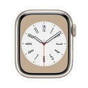 Apple 【バンド無し】Apple Watch Series8 41mm GPS+Cellularモデル MNHY3J/A A2773【スターライトアルミニウ...