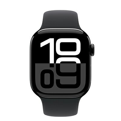 Apple Apple Watch Series10 42mm GPSモデル MWWE3J/A A2997【ジェットブラックアルミニウムケース/ブラックスポーツバンド】 [中古] 【当社3ヶ月間保証】 【 中古スマホとタブレット販売のイオシス 】