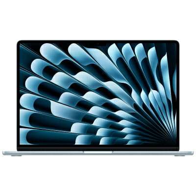 中古パソコン MacBook Air 15インチ MC7A4J/A Early 2025 スカイブルー【Apple M4/16GB/256GB SSD】 Apple 当社6ヶ月保証 イオシス