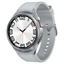 SAMSUNG Galaxy Watch6 Classic 47mm Bluetooth/Wifiモデル SM-R960NZSAXJP シルバー【国内版】 [中...