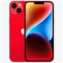 【中古】iPhone14 Plus A2885 (MQ4P3J/A) 256GB (PRODUCT)RED【au版 SIMフリー】 Apple スマホ スマートフォン 当社3ヶ月間保証 送料無料 利用制限▲/赤ロム永久保証 イオシス