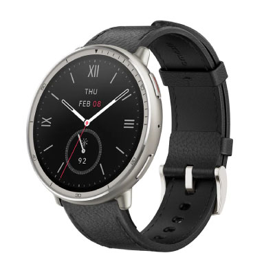 Amazfit Amazfit Active2 プレミアムVersion ブラックレザー [中古] 【当社3ヶ月間保証】 イオシス