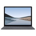 中古パソコン Surface Laptop3 13.5インチ プラチナ VEF-00018【Core i7(1.3GHz)/16GB/256GB SSD/Win10Pro】 MICROSOFT 当社3ヶ月間保証 イオシス