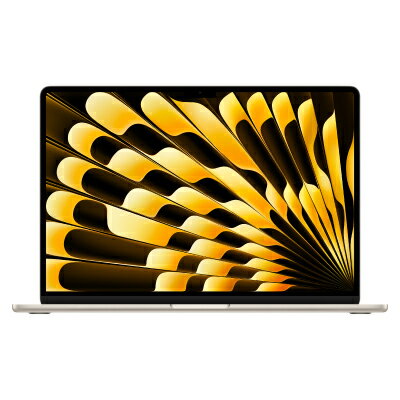 中古パソコン MacBook Air 15インチ MQKU3J/A Mid 2023 スターライト【Apple M2/16GB/256GB SSD】 Apple 当社3ヶ月間保証 イオシス