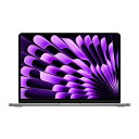 中古パソコン MacBook Air 13インチ MC8G4J/A Early 2024 スペースグレイ【Apple M3/24GB/256GB SSD】 Apple 当社3ヶ月間保証 イオシス