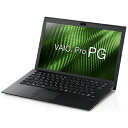中古パソコン VAIO Pro PG VJPG11C11N ブラック【Core i5(1.6GHz)/8GB/128GB SSD/Win10Pro】 VAIO 当社3ヶ月間保証 イオシス