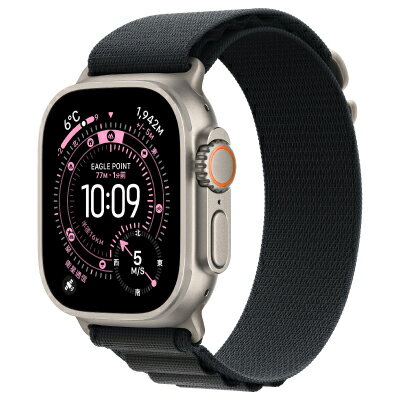 Rakuten - Apple Apple Watch Ultra3 49mm GPS+Cellularモデル MF1V4J/A+MFTF4FE/A A3281【ナチュラルチタニウムケース/ブラックアルパインループ (M)】 [中古] 【当社3ヶ月間保証】 イオシス